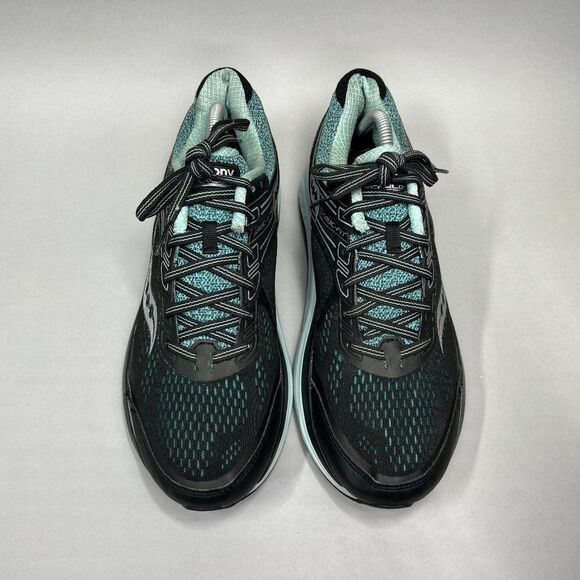 Saucony Echelon 7 Running Shoes Women's 10.5 Black Athletic Training Sneakers - Picture 4 of 12